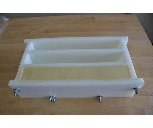 Moule à savon professionnel pour 3 barres