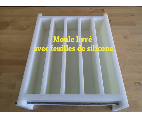 molde5barras-silicone molde 5 barras com silicone